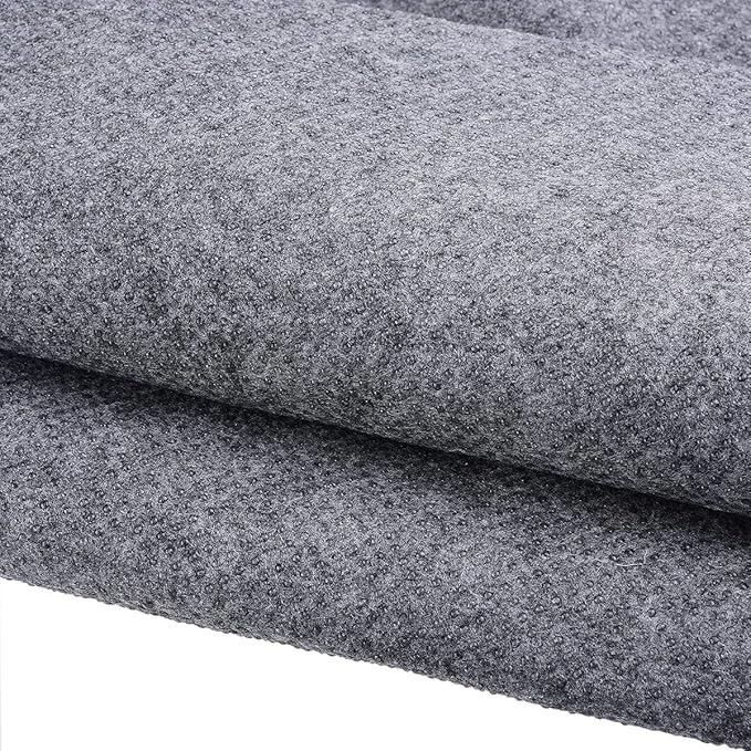 Ultra Strong Anti-Slip Rug Felt Pad 2 x 4 Feet Non Slip Area Gripper, Thin Profile Non Skid Carpet Mat Keep Your Rugs in Place- Gray