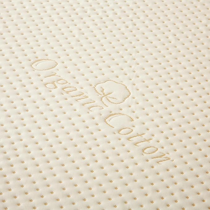 Crib Luxury Organic Cotton Mattress Protector - Skin Friendly, Waterproof, Breathable & Absorbent Crib Mattress Pad - Premium Protector for Baby and Toddler Beds - Fitted for Standard Baby Crib Size