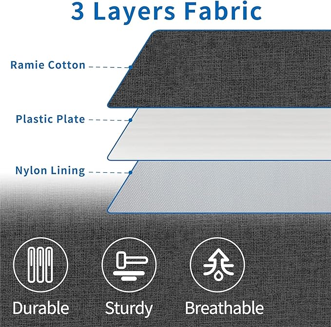 Under Bed Storage Container Bins 2 Pack, Low Profile Foldable Underbed Clothes Storage Organizer W/ Ultra Thick Fabric and Sturdy Bottom/Sides, Dual Zipper Storage Box for Dorm and Home 30x16x6.7"