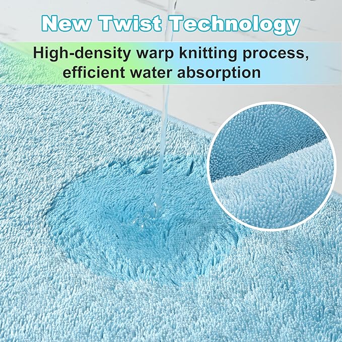 JOYMOOP Microfiber Towels for Cars, 2 Pack 35.4" x 23.6" Car Drying Towel, Blue Reusable Car Towel, Quick Drying Car Microfiber Cleaning Cloth for RVs, SUVs, Trucks