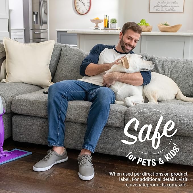 Rejuvenate Click N Clean Multi-Surface Spray Mop All-in-One Kit Cleans and Revitalizes Floors, 1 Count