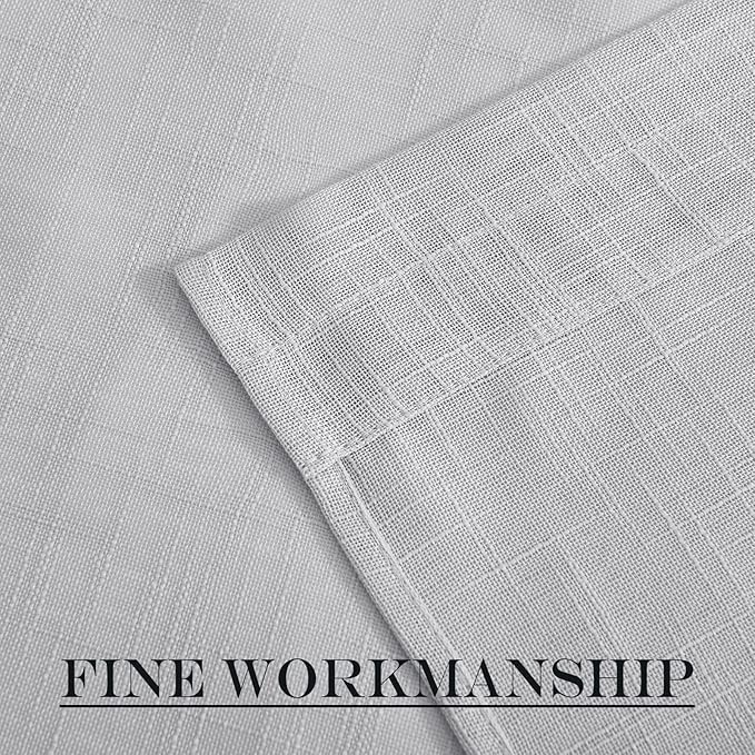 NICETOWN SidelightCurtains 72 Inches Long for Door Windows Linen Privacy Protect Light Filtering French Door Side Curtain Panels Bonus Adjustable Tie Back, 12x72 Inch Length, 1 Panel, Dark Grey