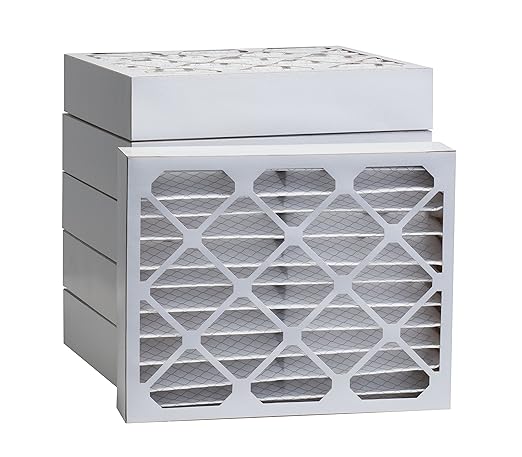 Aerostar 16x20x4 MERV 8 - 6 Count - Pleated HVAC, Furnace & Air Conditioner Filters - Removes Dust, Lint, Mold & Allergy-Causing Pollen