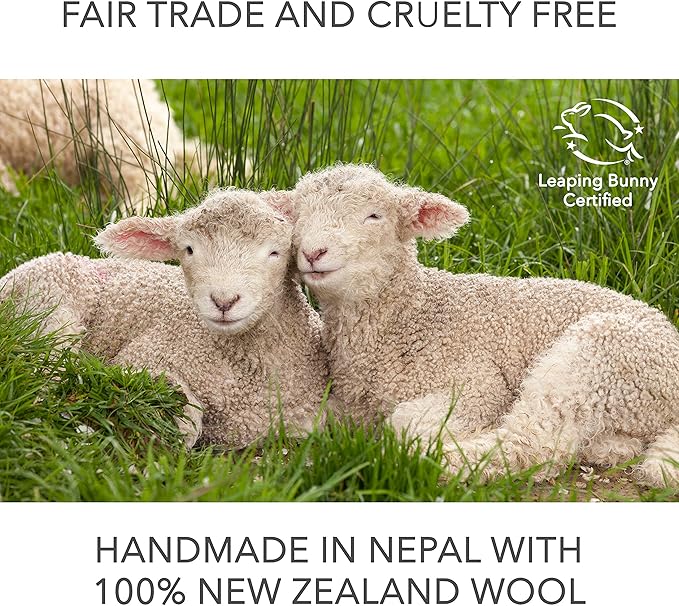 Friendsheep Wool Dryer Balls 6 Pack XL Organic Premium Reusable Cruelty Free Handmade Fair Trade No Lint Fabric Softener Star - Stars Galore