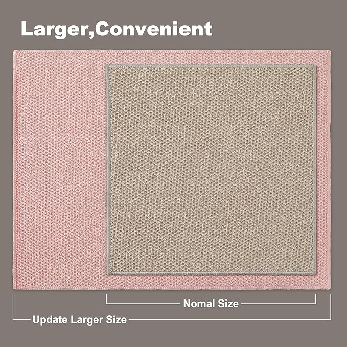JOYMOOP Microfiber Cleaning Cloth, Soft Absorbent Cloth, Multi-Purpose Cleaning Cloth, Highly Absorbent Cleaning Rags, Lint-Free, Streak-Free Cleaning Cloths for Kitchen Home Office-3Pcs